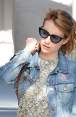 EMMA ROBERTS Out in West Hollywood 03/30/2016