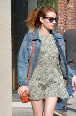 EMMA ROBERTS Out in West Hollywood 03/30/2016