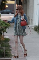 EMMA ROBERTS Out in West Hollywood 03/30/2016