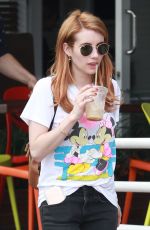 EMMA ROBERTS Out Shopping in Los Angeles 04/06/2016