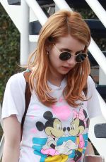 EMMA ROBERTS Out Shopping in Los Angeles 04/06/2016