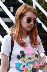 EMMA ROBERTS Out Shopping in Los Angeles 04/06/2016