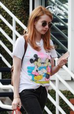 EMMA ROBERTS Out Shopping in Los Angeles 04/06/2016