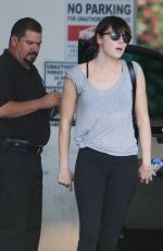 EMMA STONE in Tights Out in Beverly Hills 04/06/2016