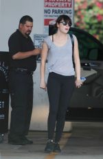 EMMA STONE in Tights Out in Beverly Hills 04/06/2016