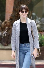 EMMA STONE Out and About in Malibu 04/24/2016