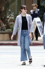 EMMA STONE Out and About in Malibu 04/24/2016