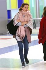 EMMA WATSON at JFK Airport in New York 04/03/2016