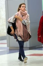 EMMA WATSON at JFK Airport in New York 04/03/2016