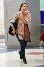 EMMA WATSON at JFK Airport in New York 04/03/2016