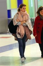 EMMA WATSON at JFK Airport in New York 04/03/2016