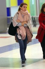 EMMA WATSON at JFK Airport in New York 04/03/2016