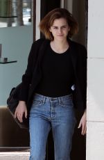 EMMA WATSON Leaves a Spa in Hollywood 04/12/2016