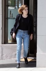 EMMA WATSON Leaves a Spa in Hollywood 04/12/2016