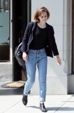 EMMA WATSON Leaves a Spa in Hollywood 04/12/2016