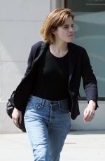 EMMA WATSON Leaves a Spa in Hollywood 04/12/2016