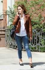 EMMA WATSON Out and About in West Village 04/25/2016