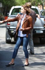 EMMA WATSON Out and About in West Village 04/25/2016
