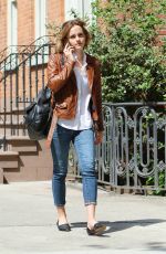 EMMA WATSON Out and About in West Village 04/25/2016