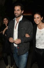 EMMANUELLE CHRIQUI Leaves a Club in West Hollywood 04/08/2016