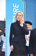 EVA HERZIGOVA at Podium Ceremony of FIA Formula E Paris ePrix 04/23/2016