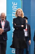 EVA HERZIGOVA at Podium Ceremony of FIA Formula E Paris ePrix 04/23/2016