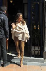 EVA LONGORIA Out Shopping in Madrid 04/02/2016