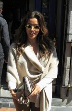 EVA LONGORIA Out Shopping in Madrid 04/02/2016