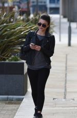 FAYE BROOKES Out and About in Manchester 04/26/2016