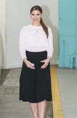 FERNE MCCANN Leaves ITV Studios in London 04/04/2016