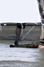 GAL GADOT on the Set of 