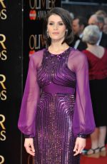 GEMMA ARTERTON at 2016 Olivier Awards in London 04/03/2016