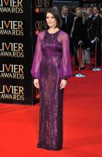 GEMMA ARTERTON at 2016 Olivier Awards in London 04/03/2016