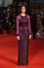 GEMMA ARTERTON at 2016 Olivier Awards in London 04/03/2016