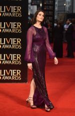 GEMMA ARTERTON at 2016 Olivier Awards in London 04/03/2016
