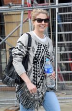 GEMMA ATKINSON at Key 103 Radio Station in Manchester 04/25/2016