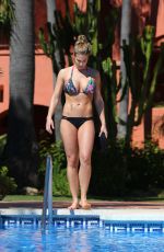 GEMMA ATKINSON in Bikini at a Pool in Puerto Banus 03/31/2016
