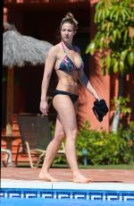 GEMMA ATKINSON in Bikini at a Pool in Puerto Banus 03/31/2016