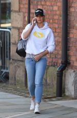 GEMMA ATKINSON in Tight Jeans Out in Manchester 04/19/2016