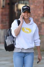 GEMMA ATKINSON in Tight Jeans Out in Manchester 04/19/2016