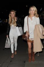 GEORGIA KOUSOULOU and LYDIA BRIGHT Night Out in London 03/17/2016