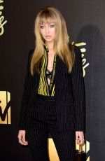 GIGI HADID at 2016 MTV Movie Awards in Burbank 04/09/2016