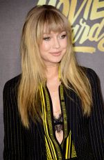 GIGI HADID at 2016 MTV Movie Awards in Burbank 04/09/2016