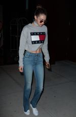 GIGI HADID Night Out in New York 04/08/2016