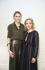 GILLIAN ANDERSON at Gabriela Hearst Dinner in Celebration of Gillian Anderson in New York 04/18/2016