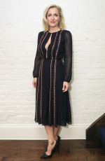 GILLIAN ANDERSON at Gabriela Hearst Dinner in Celebration of Gillian Anderson in New York 04/18/2016