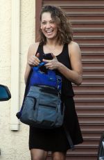 GINGER ZEE at Dancing with the Stars Studio in Hollywood 04/24/2016