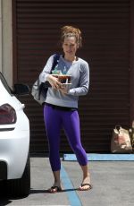GINGER ZEE at DWTS Rehearsals in Hollywood  04/23/2016