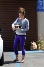 GINGER ZEE at DWTS Rehearsals in Hollywood  04/23/2016