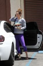 GINGER ZEE at DWTS Rehearsals in Hollywood  04/23/2016